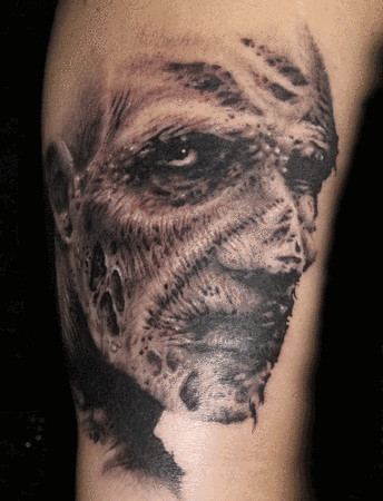 Ron Antonick - Zombie face!